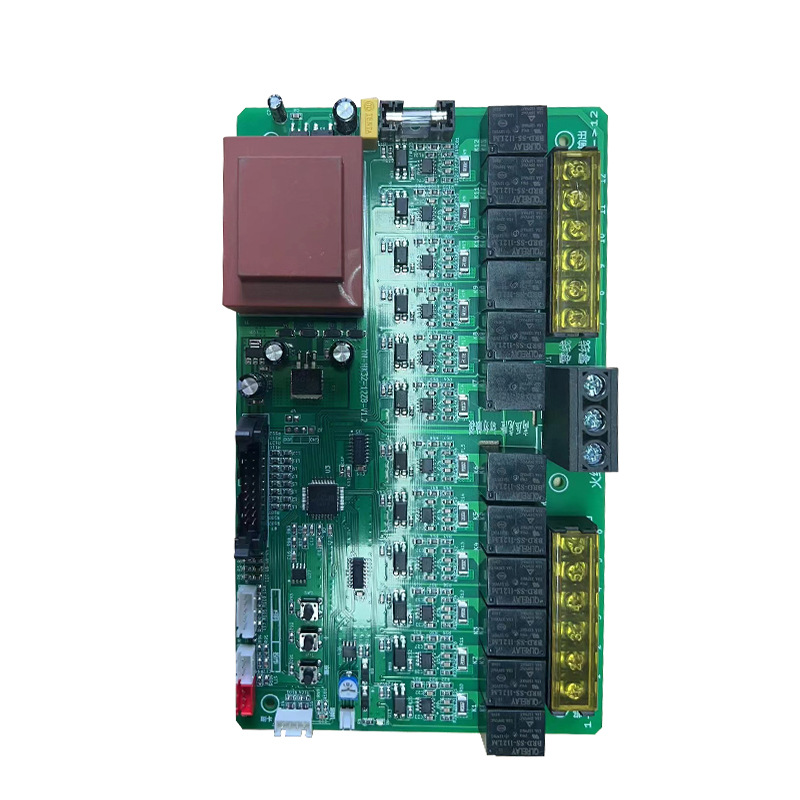 山西电瓶车12路充电桩PCBA电路板方案开发刷卡扫码控制板带后台小程序